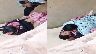 Cheating wife outdoor sex viral hidden clip