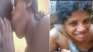 Mallu aunty blowjob sex outdoor viral porn video
