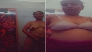 Kolkata mature aunty nude body show viral desi mms