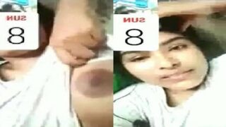 Bengali ladki ki boob show video call par desi mms