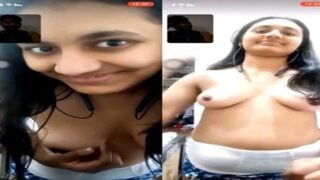 Chudai girl ki boobs show video call wali Indian mms