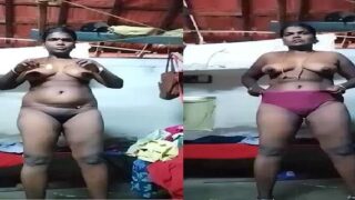 Mature Tamil aunty nude Indian mms scandal viral