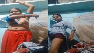 Chudasi bhabhi ki dress change hot Hindi mms