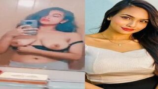 Kolkata model topless big boobs show porn cam par