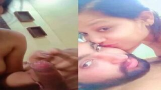 Horny girl ki boobs licking solo sex masti