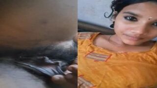 Kannada girl hairy black pussy teasing