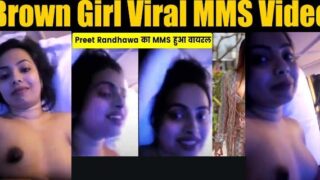 Brown girl Preet Randhawa viral sex video