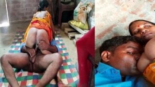 Dehati wife boobs sucking aur chut chudai nangi
