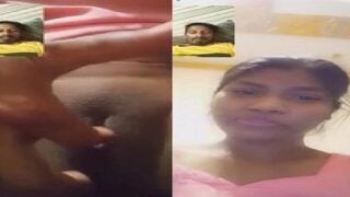 Tamil ladki ki chut me ungli solo sex video call