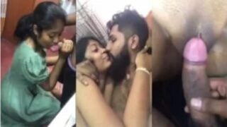 Tamil wife lover sath blowjob aur sex masti karti hai