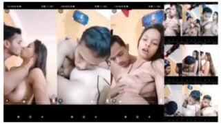 Slim Shalini ke boobs chuskar foreplay kiya boyfriend ghar par