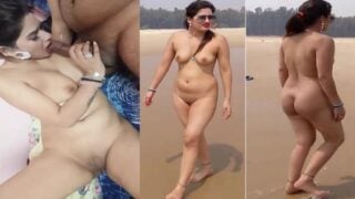 Muslim bhabhi nude beach walk aur blowjob sex scandal mms
